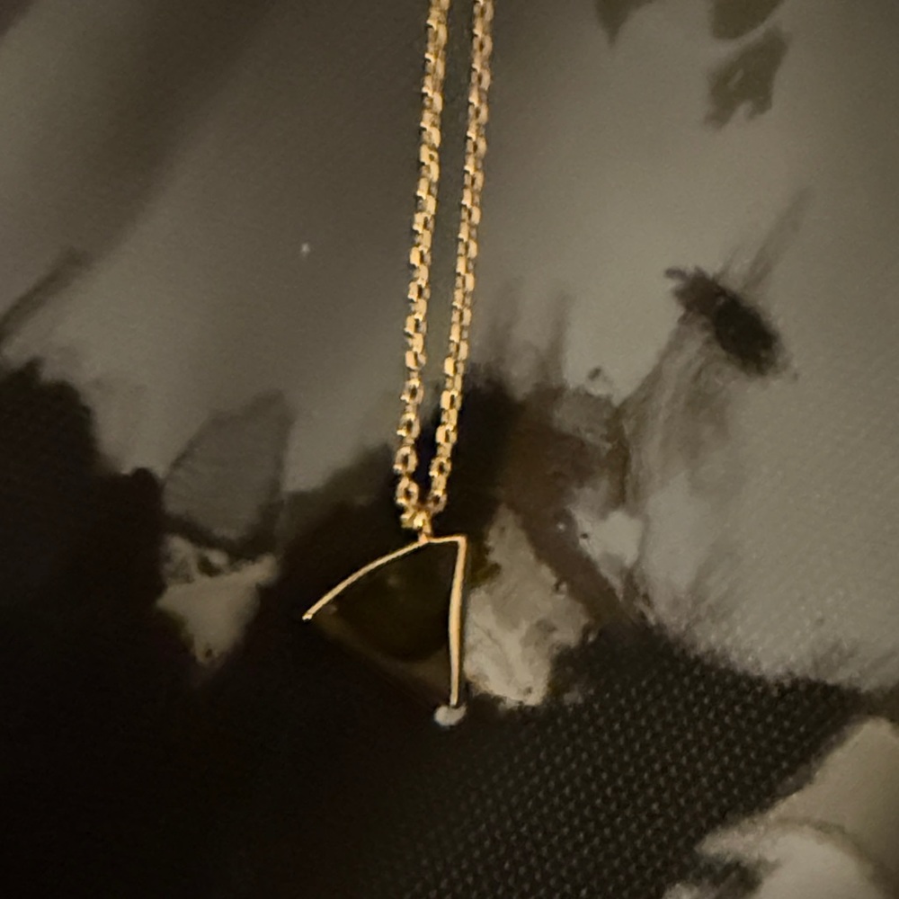 Kate Spade Gold Necklace with Pink Watermelon Pendant - Picture 6 of 11